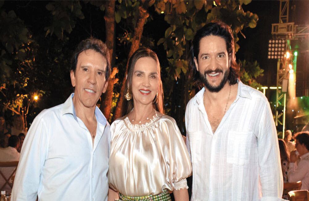 Guillermo Rincón, Doris de Rincón y Jonás Ortega.