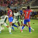 Imagen del partido entre Unión Magdalena y Deportivo Cali por la fecha 14 del segundo semestre de la Liga colombiana 2023.