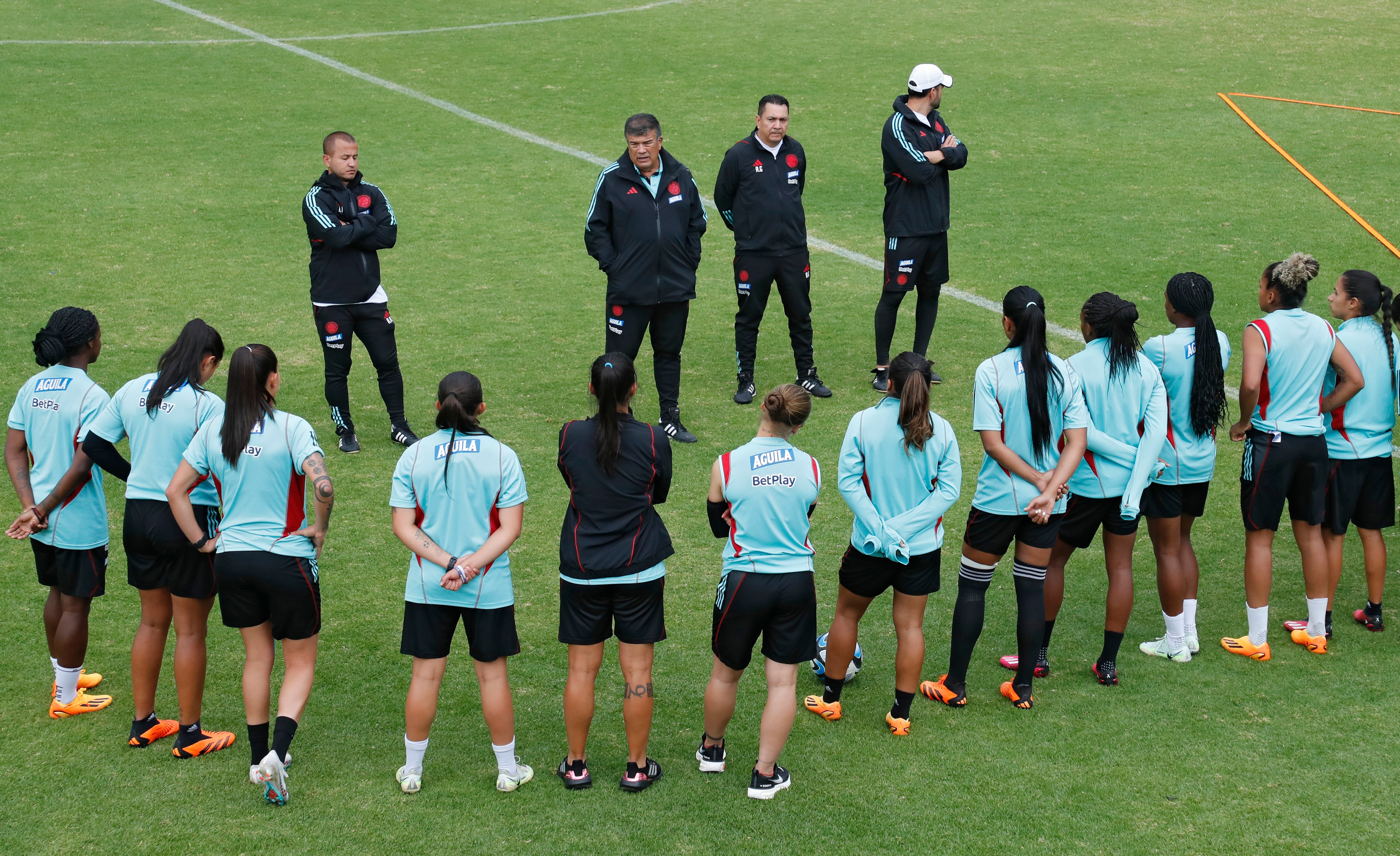 director técnico de la Selección Colombia Femenina de Mayores Nelson Abadía rumbo a la  Copa Mundial de Australia  Nueva Zelanda 
Bogota julio 6 del 2023
Foto Guillermo Torres Reina / Semana