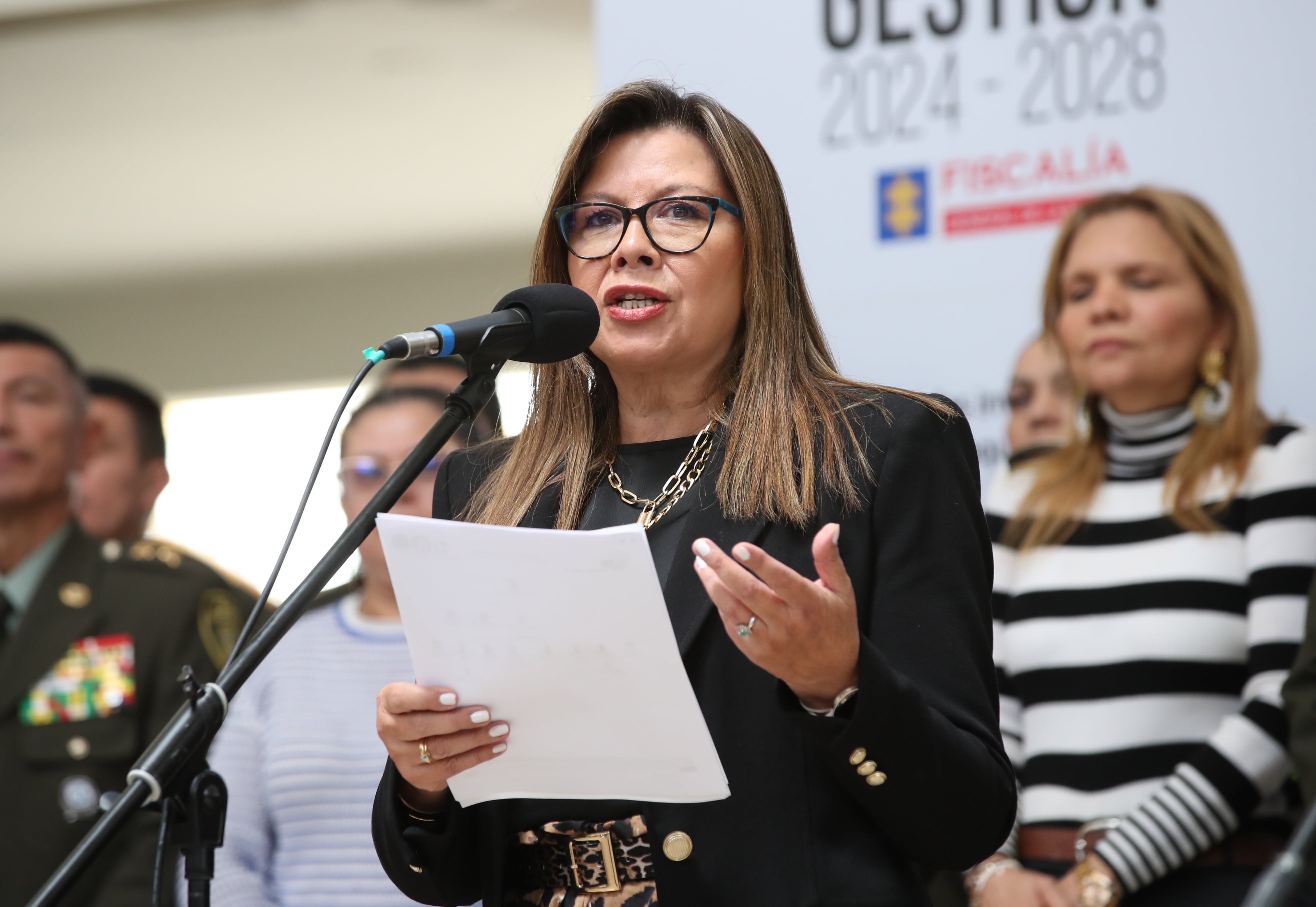 Cumbre Policía Nacional y la Fiscalía Con la señora fiscal Luz Adriana Camargo  ‘Encuentro de Articulación Estratégica Territorial' de la Fiscalía General de la Nación y el  general Salamanca director general de la Policía Nacional