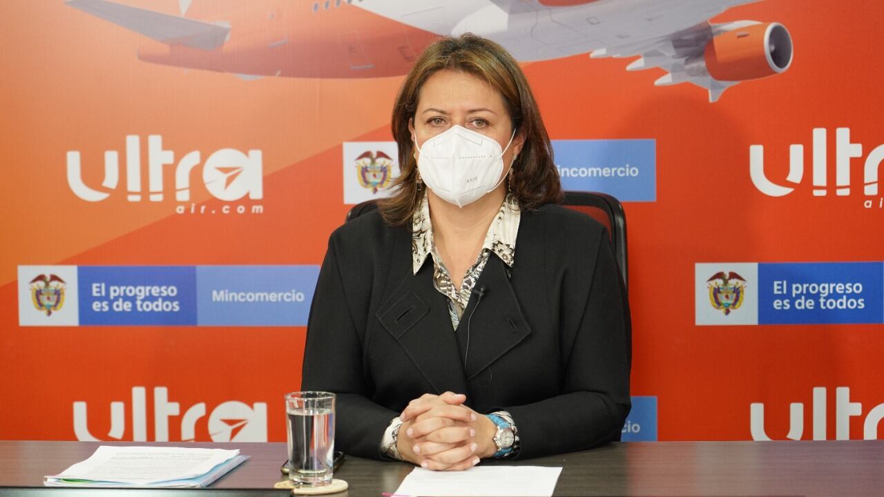 María Ximena Lombana, ministra de comercio de Colombia.