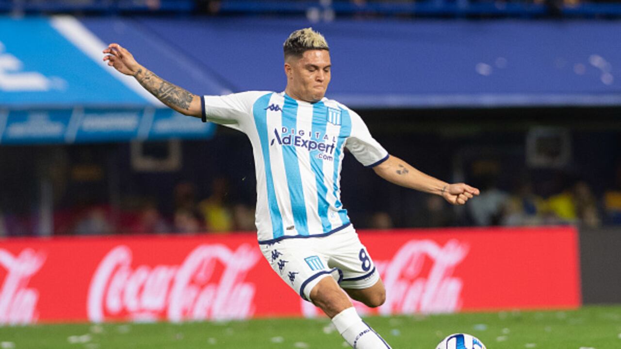 Juanfer Quintero, volante de Racing.