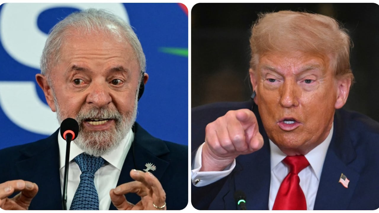 Lula da Silva y Donald Trump