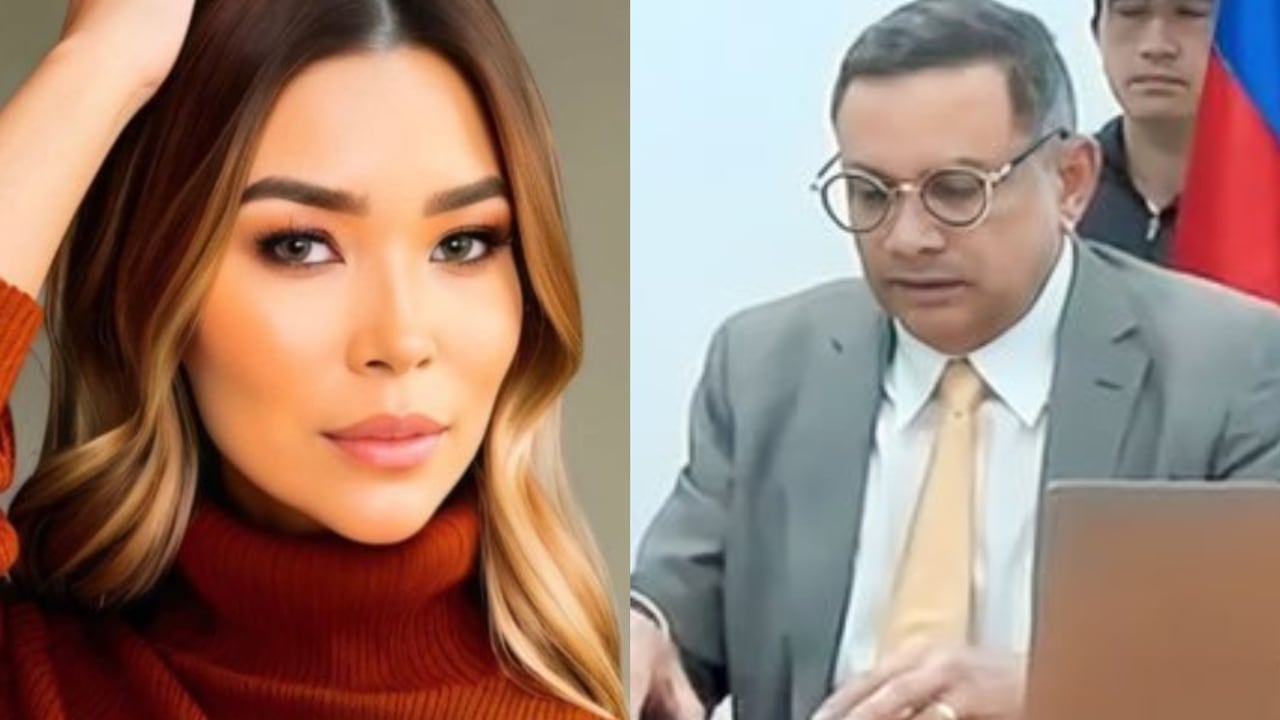 Day Vásquez y el abogado Alait Freja.