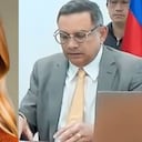 Day Vásquez y el abogado Alait Freja.