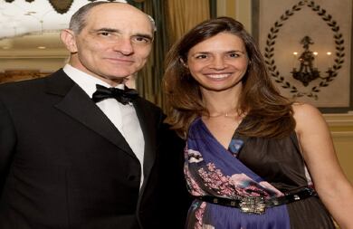 Jacky Goldstein y Juanita Madriñán.