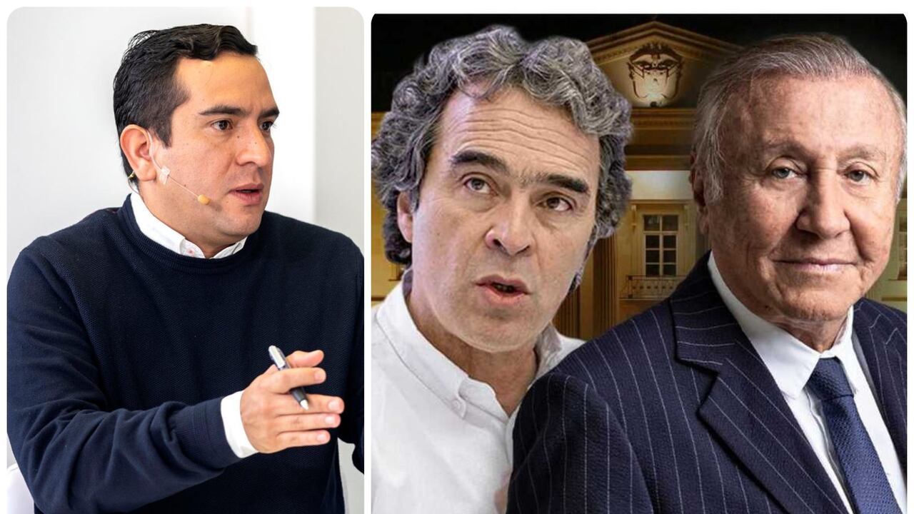 Edward Rodríguez, Sergio Fajardo y Rodolfo Hernández