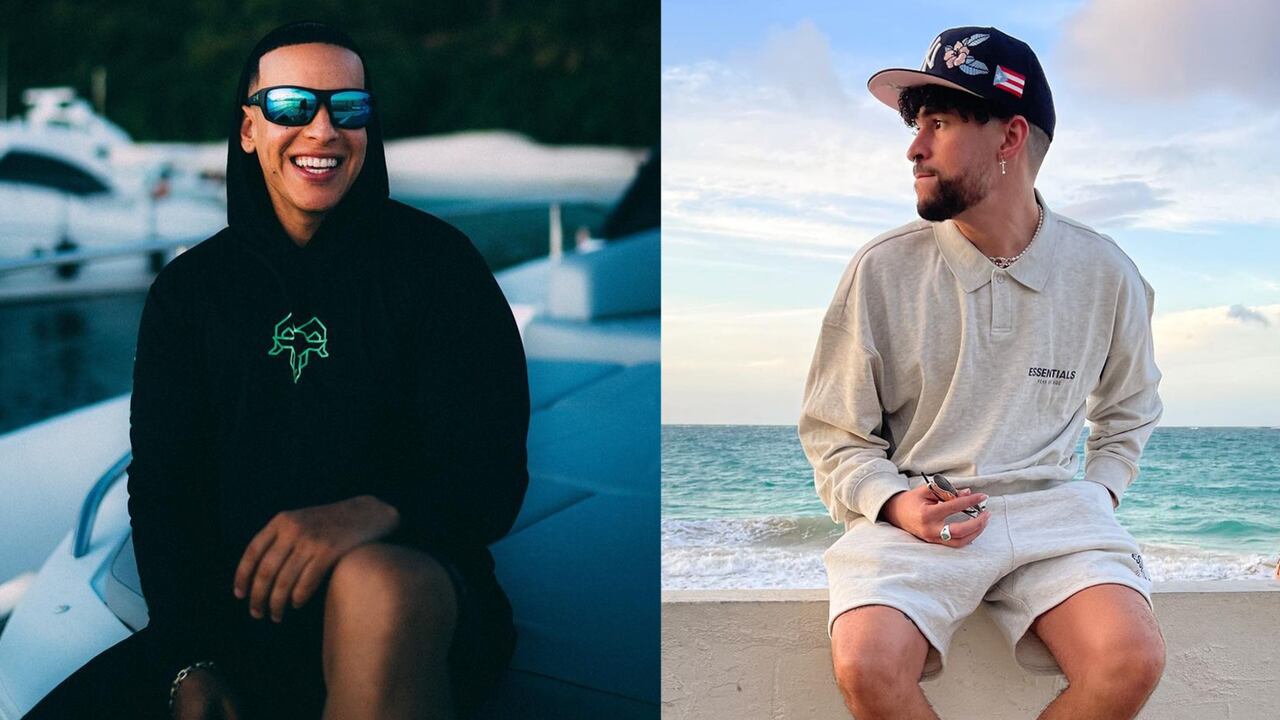 Los reguetoneros son comparados por su humildad y sencillez. Fotos: Instagram @daddyyankee - @badbunnypr.