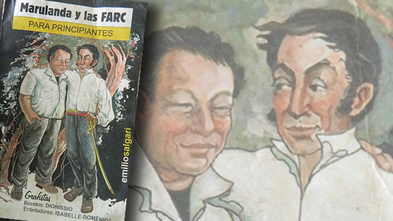 Con esta cartilla las FARC difunden el origen de su organización.