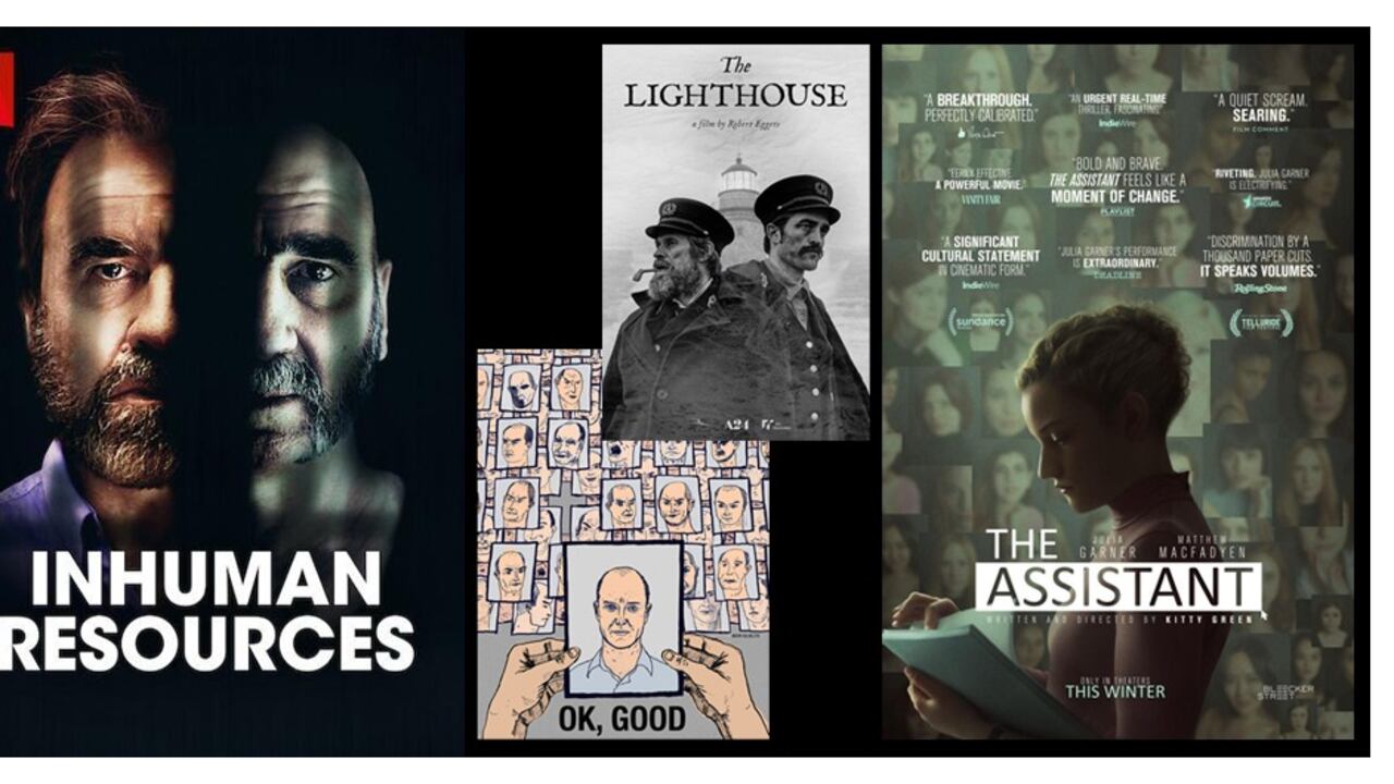 El trabajo, la oficina, la atmósfera laboral... en la pantalla.