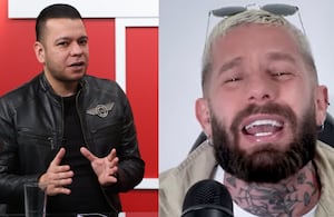 De izquierda a derecha: Jota Pe Hernández y Levy Rincón.