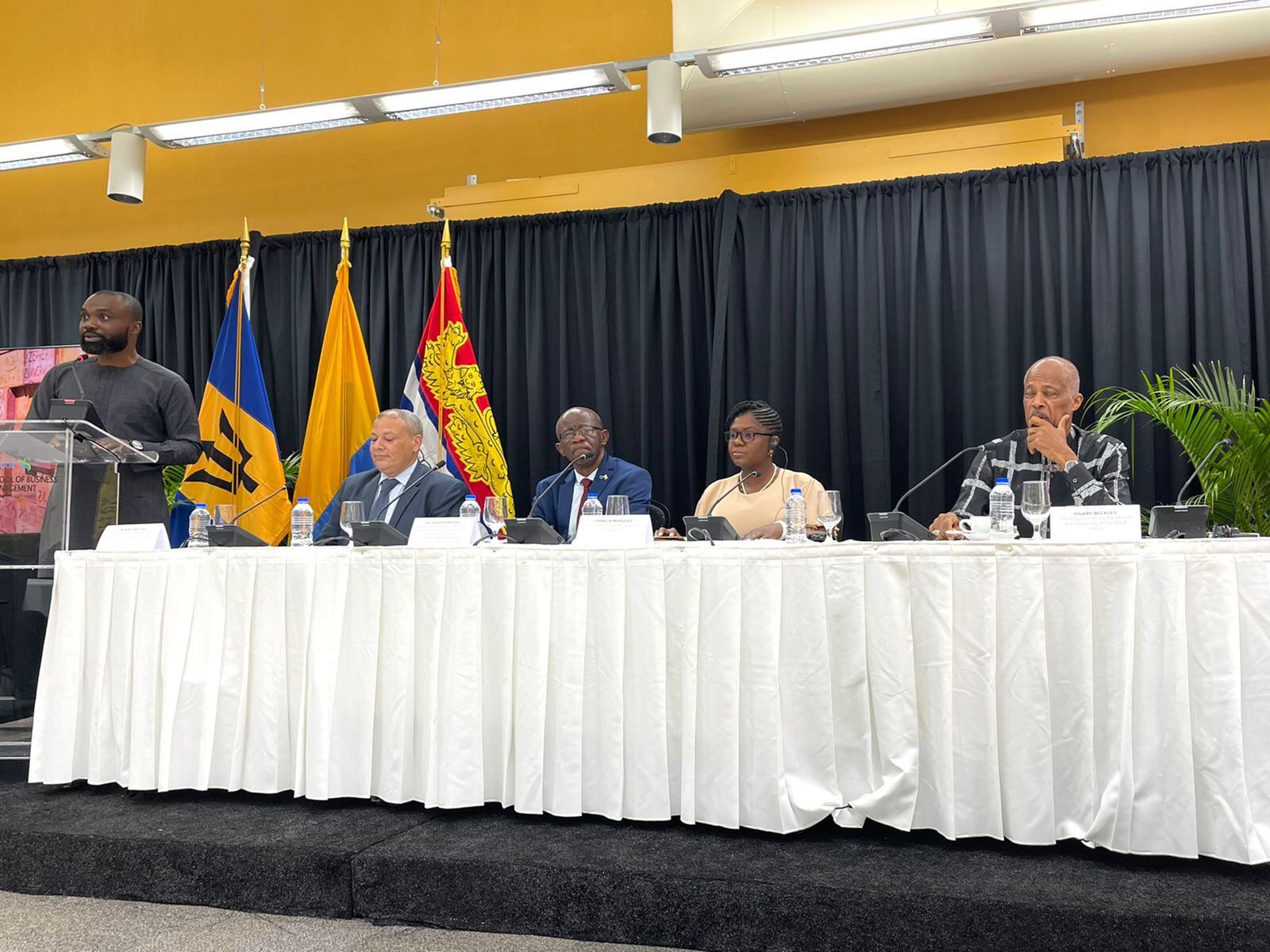 Francia Márquez en Barbados.