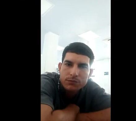 Juan David Beltrán Torres, capturado por el crimen del director de la cárcel Modelo, de Bogotá.