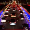 Automóviles se paran durante la hora pico de la mañana en una arteria principal del Barrio Europeo de Bruselas. (Foto AP / Virginia Mayo, archivo)