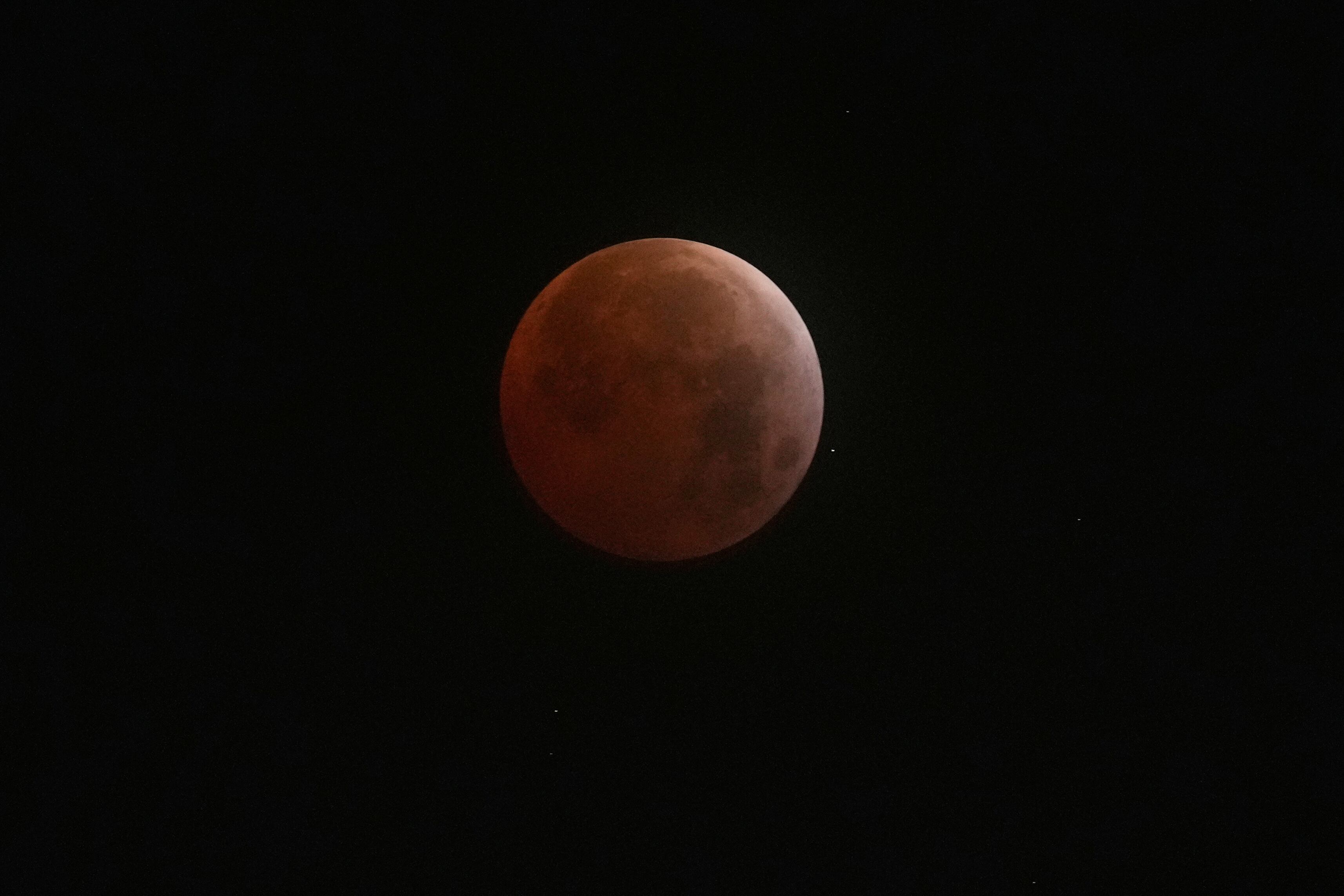 Eclipse lunar total de marzo de 2025