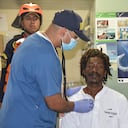 Elvis Francois, naufrago rescatado