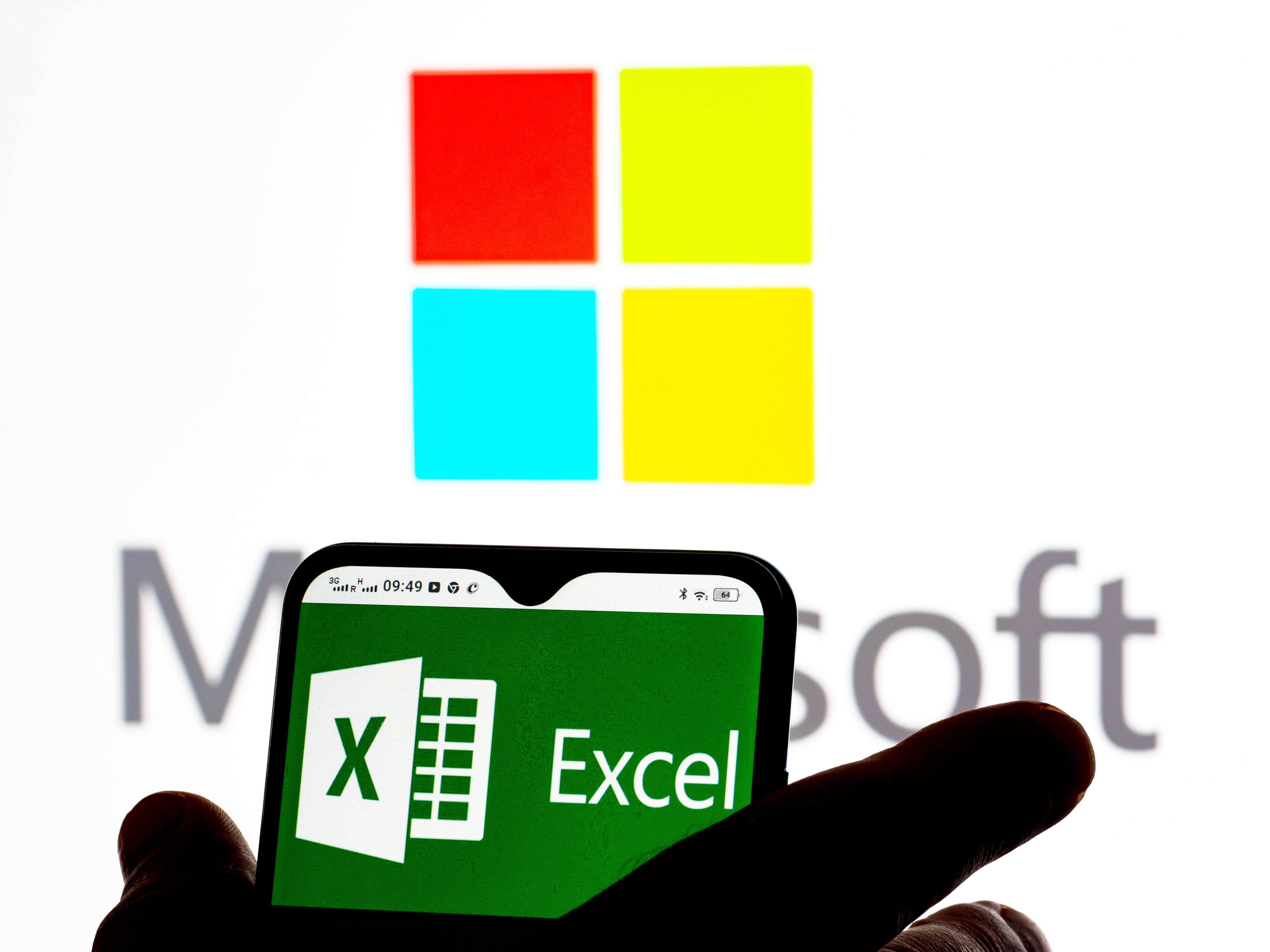 Microsoft Excel es usado para tareas profesionales.