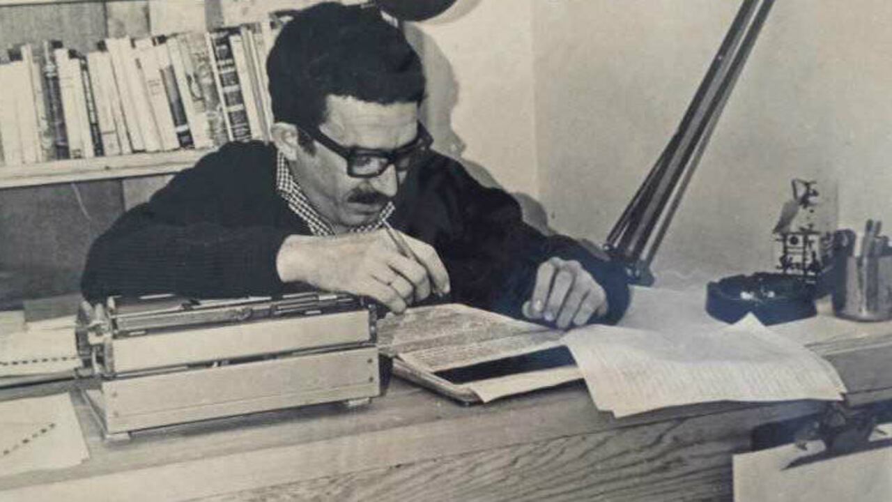 García Márquez en 1967.HANDOUT / HARRY RANSOM CENTER AT THE UNIVERSITY OF TEXAS / AFP PHOTO.