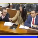 John Poulos en audiencia.