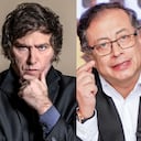 Agustín Laje, Javier Milei y Gustavo Petro