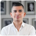 Jonathan Malagón, presidente de Asobancaria e Indalecio Dangond, ministro de Agricultura en la era De La Espriella