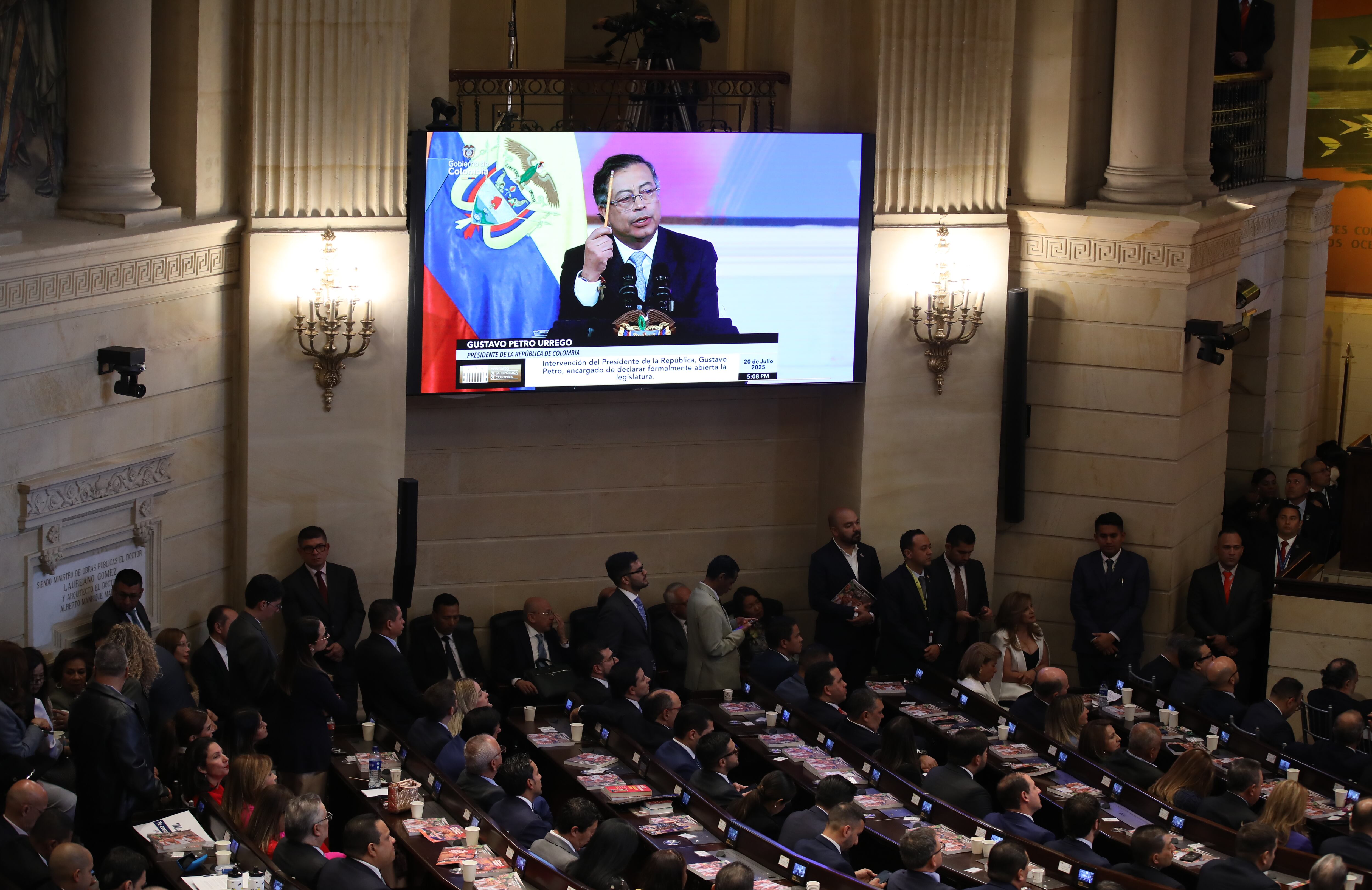 Instalación del Congreso 2025: habla el presidente Gustavo Petro