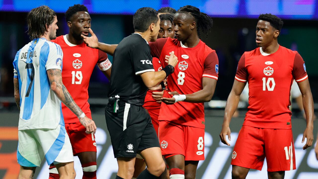 Juego más difícil de lo esperado tuvo Argentina vs. Canadá en Copa América 2024