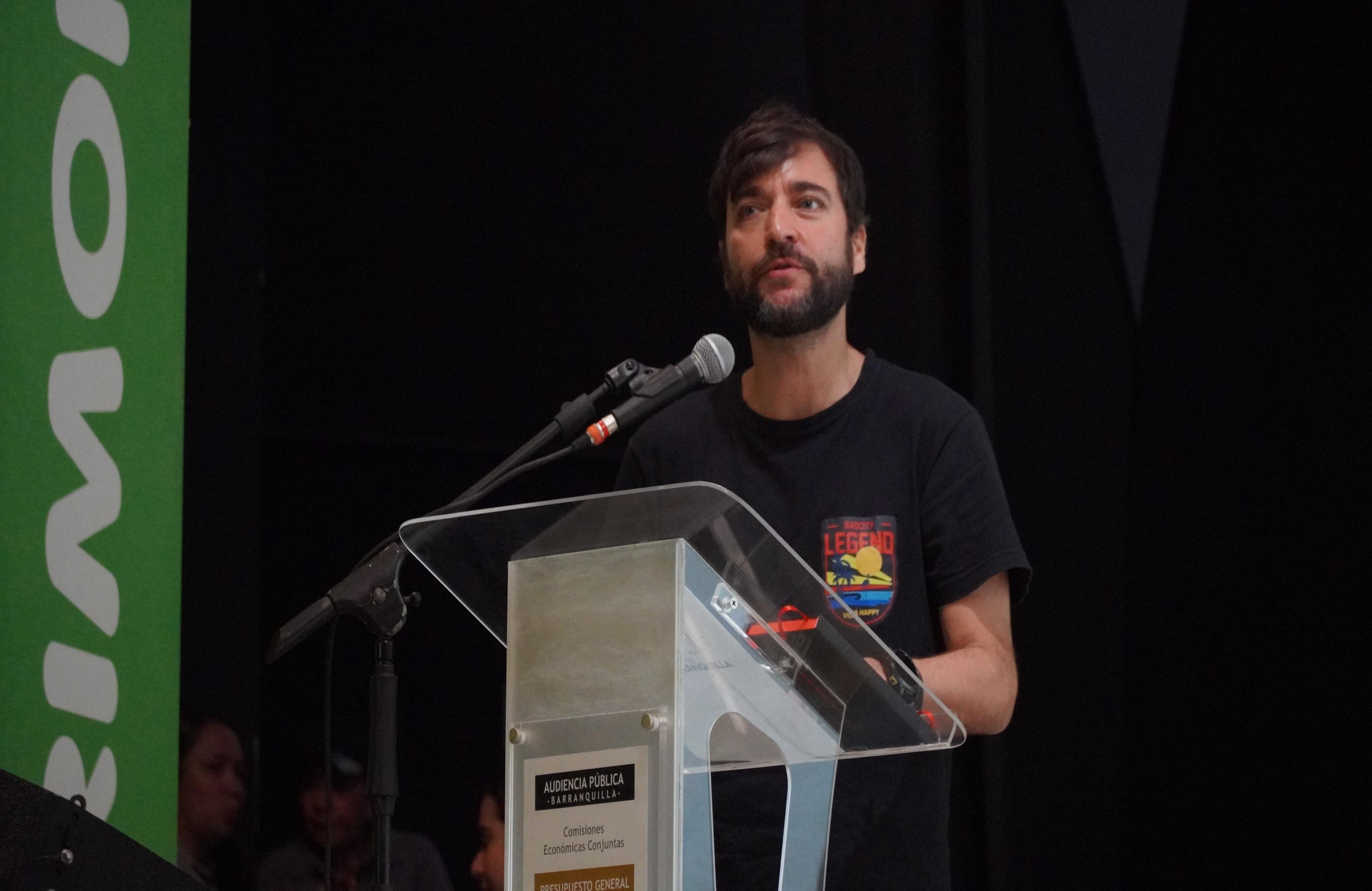 El alcalde Jaime Pumarejo, reveló sobre la carta en medio de la sesión descentralizada del Congreso