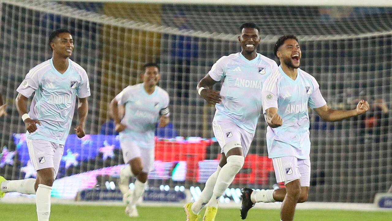 Millonarios goleó 5-1 al Deportivo Pereira en el estadio Nemesio Camacho El Campín de Bogotá.