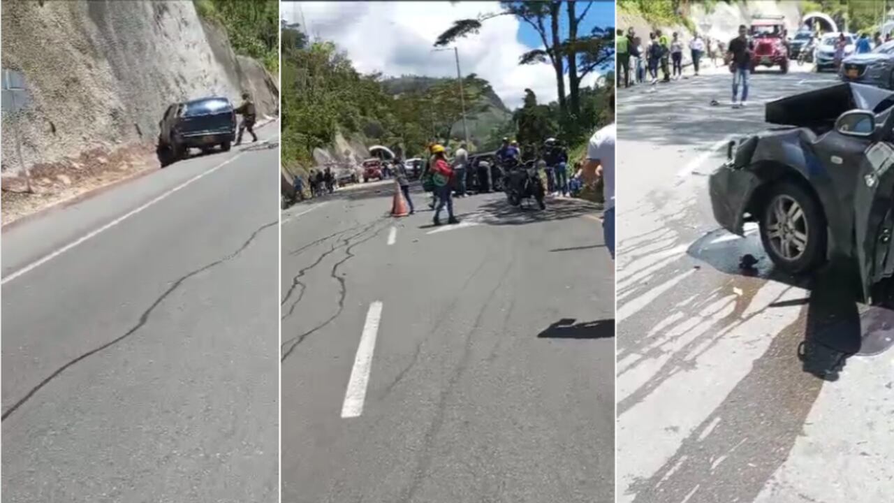 Grave accidente en La Línea colapsó la movilidad en el plan retorno