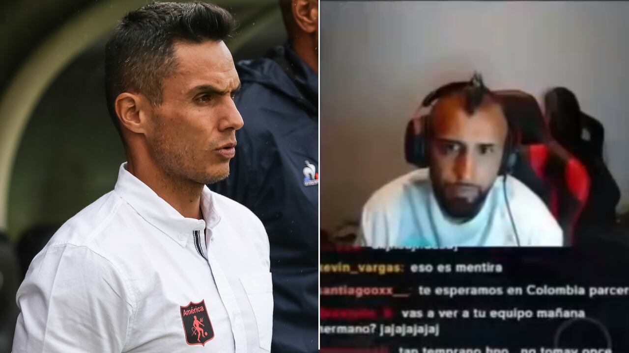 Vidal se sorprendió con el comunicado del América de Cali