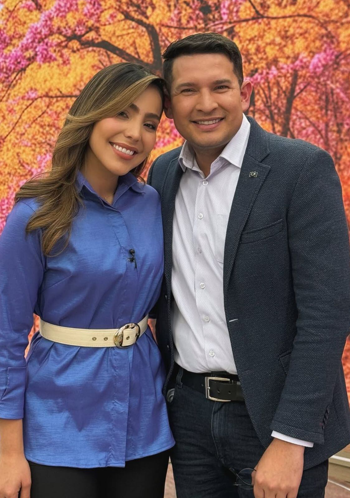 Jhorman Leal y Marcela Tunjo, presentadores de Noticias RCN