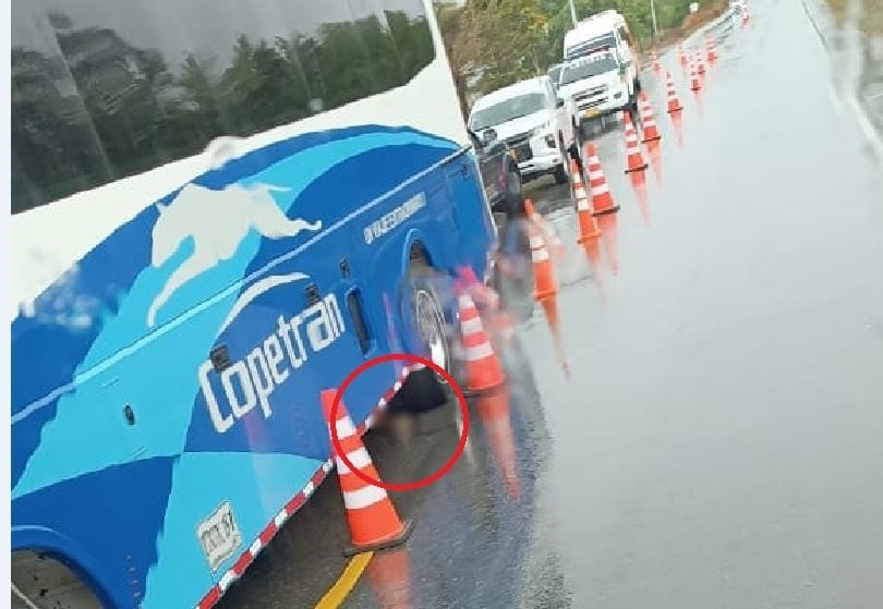 El accidente ocurrió en el sector de La Gómez.