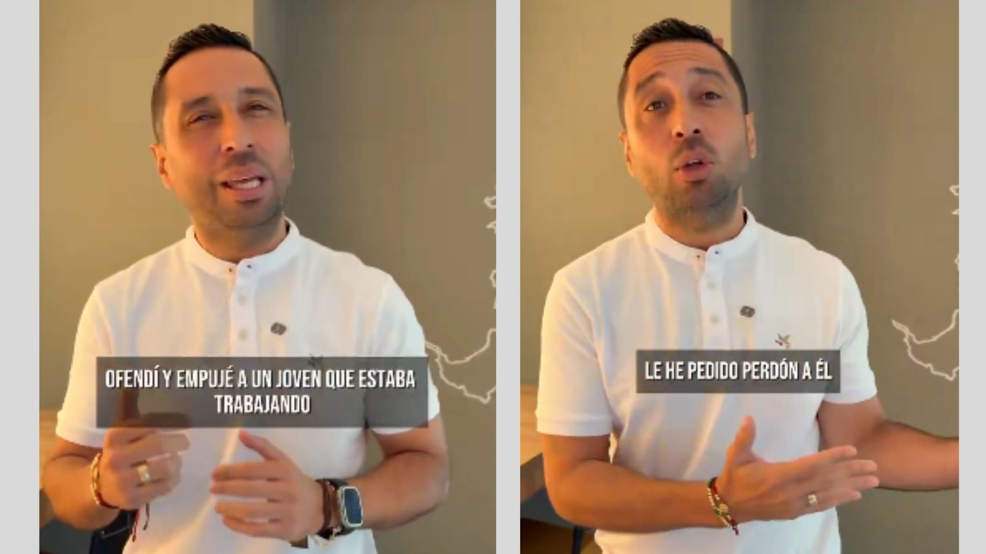 Concejal Carlos Dueñas reconoció los insultos y pidió perdón