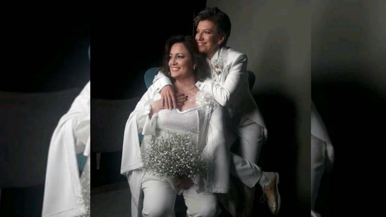 Claudia López y Angélica Lozano.