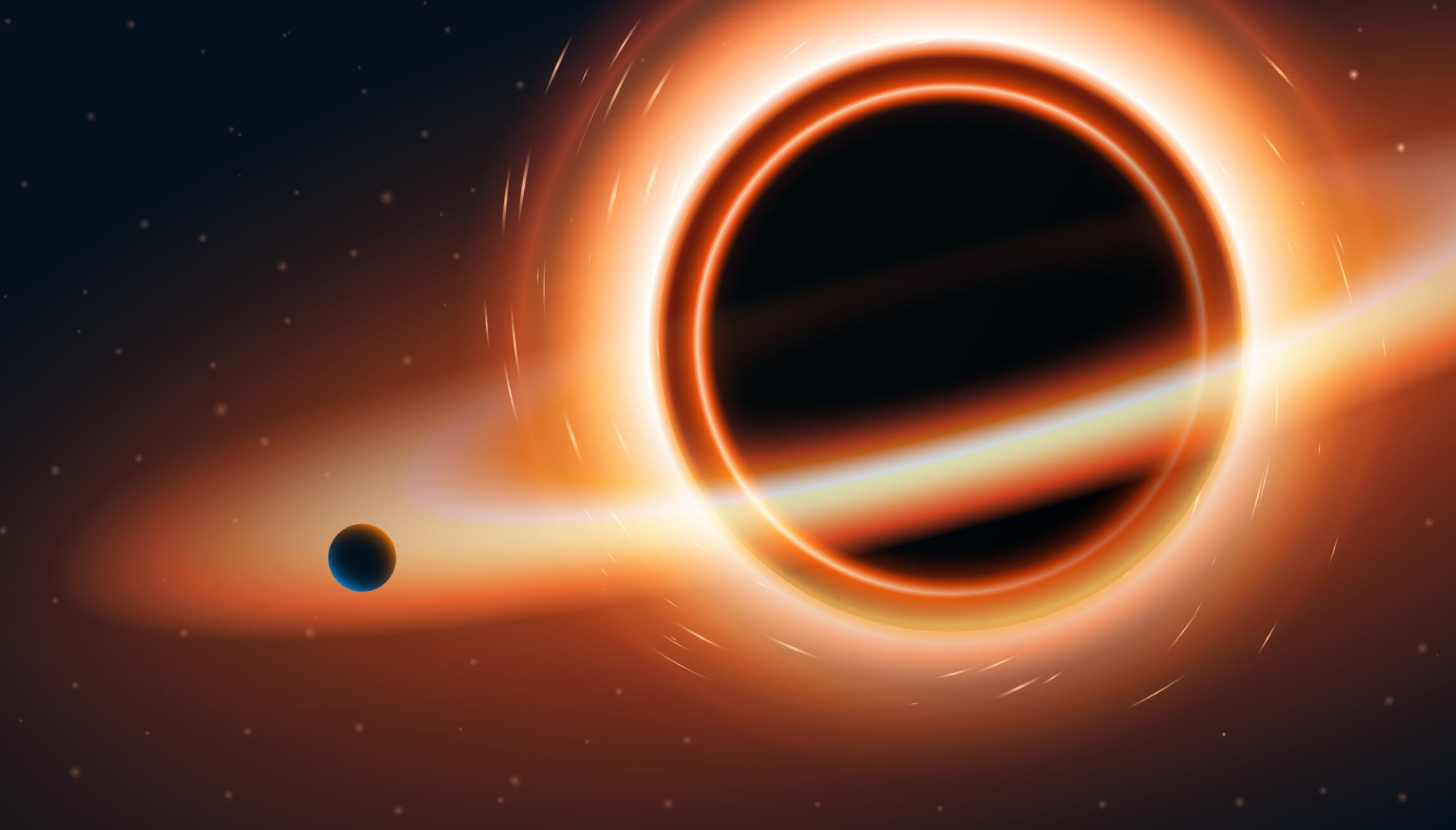 Físicos han explorado el estado cuántico de los agujeros negros, sugiriendo que la información podría estar codificada en su horizonte de sucesos.