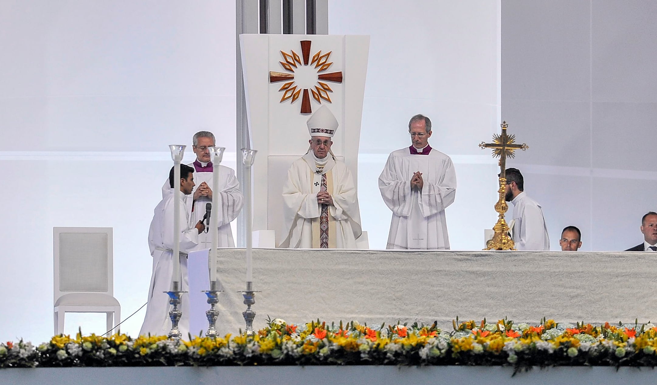Papa Francisco visita a Colombia