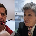 Juan Fernando Cristo y Claudia López.
