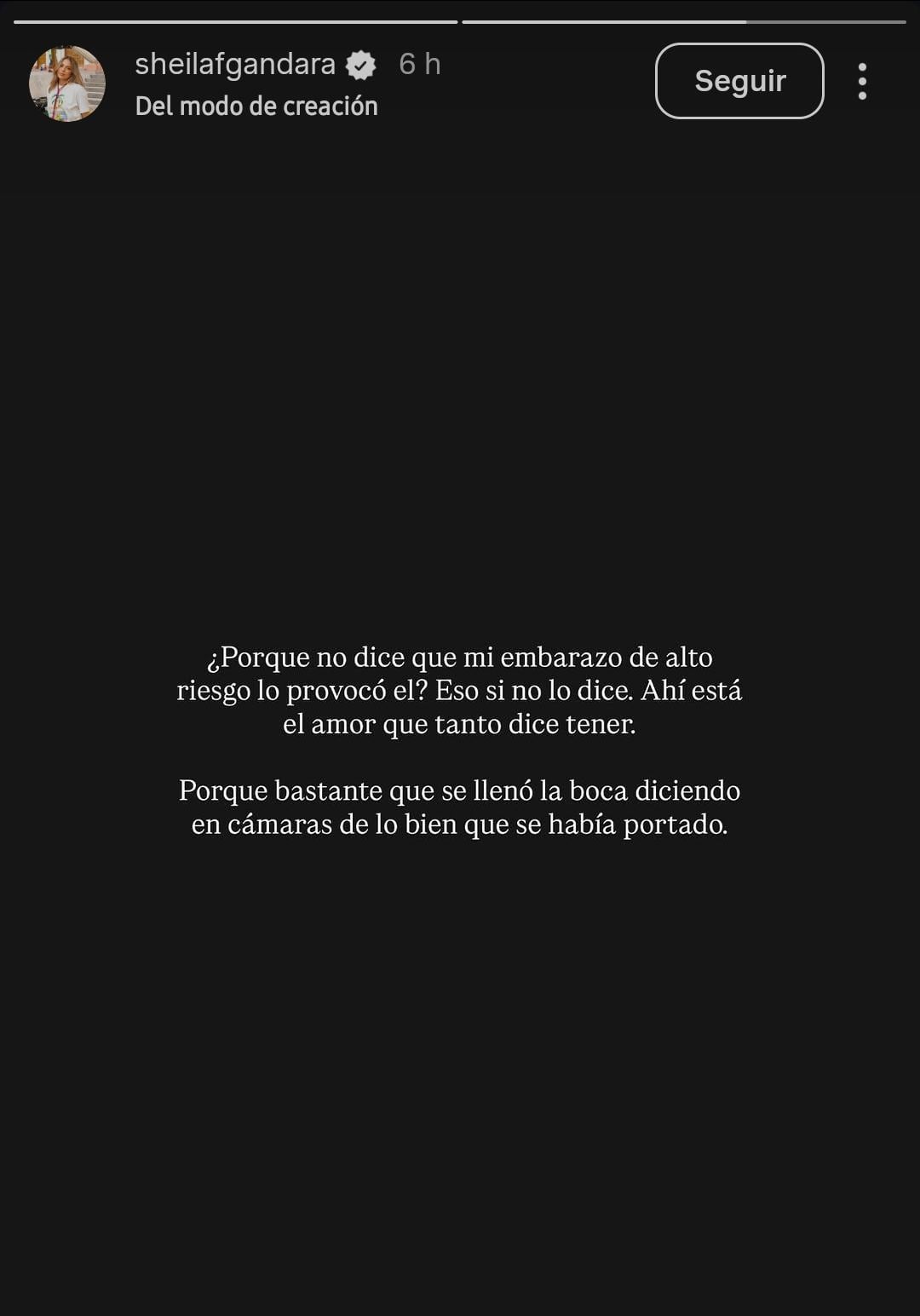 Las graves acusaciones de Sheila Gándara hacia Juanda Caribe