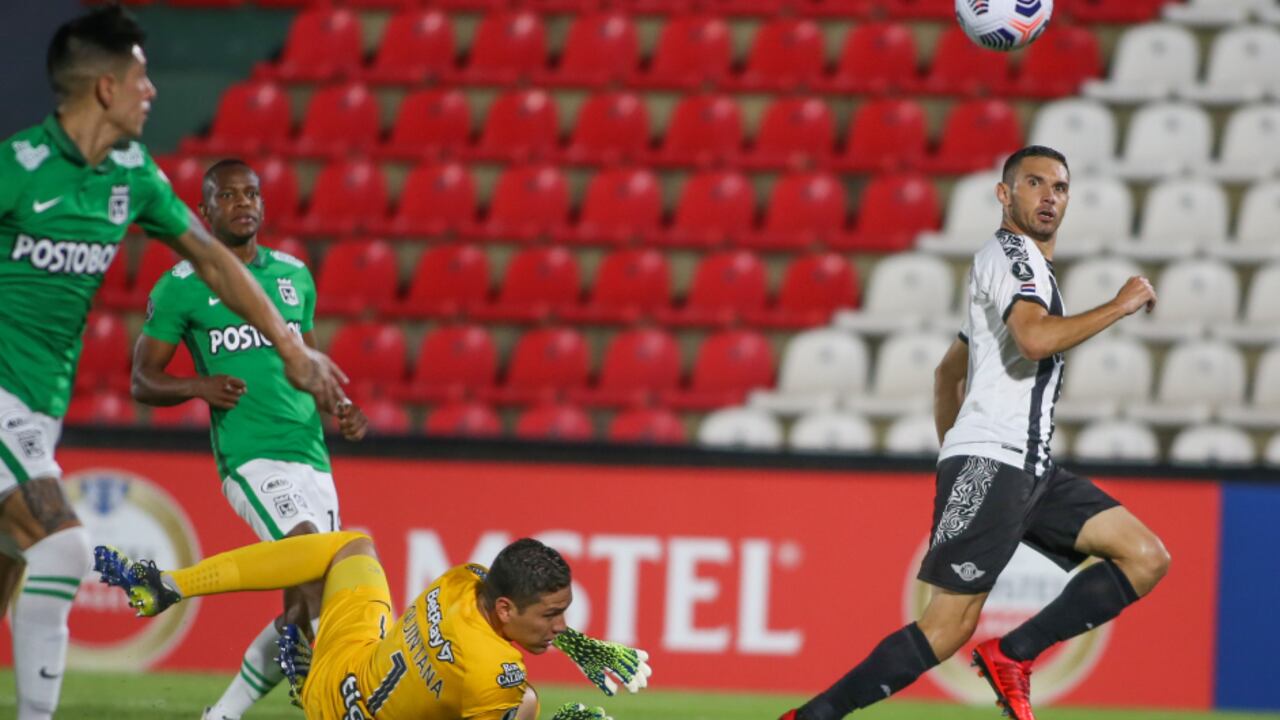 Libertad vs. Atlético Nacional, ida fase 3 de la Copa Libertadores.