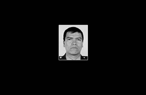 Mayor de la Policía Enrique Murillo, privado de la libertad el 1 de noviembre de 1998.