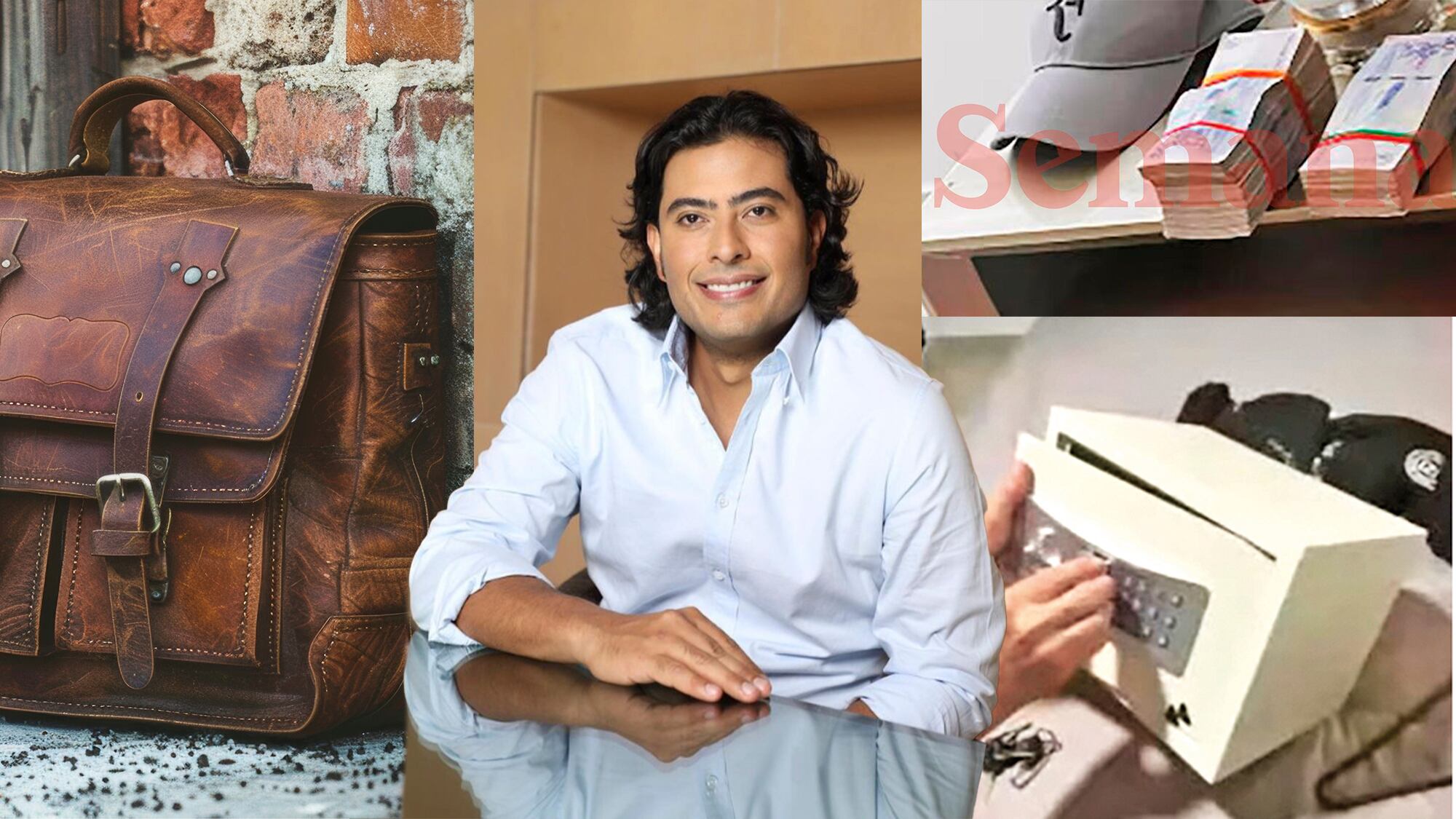 Nicolás Petro, dinero, maleta