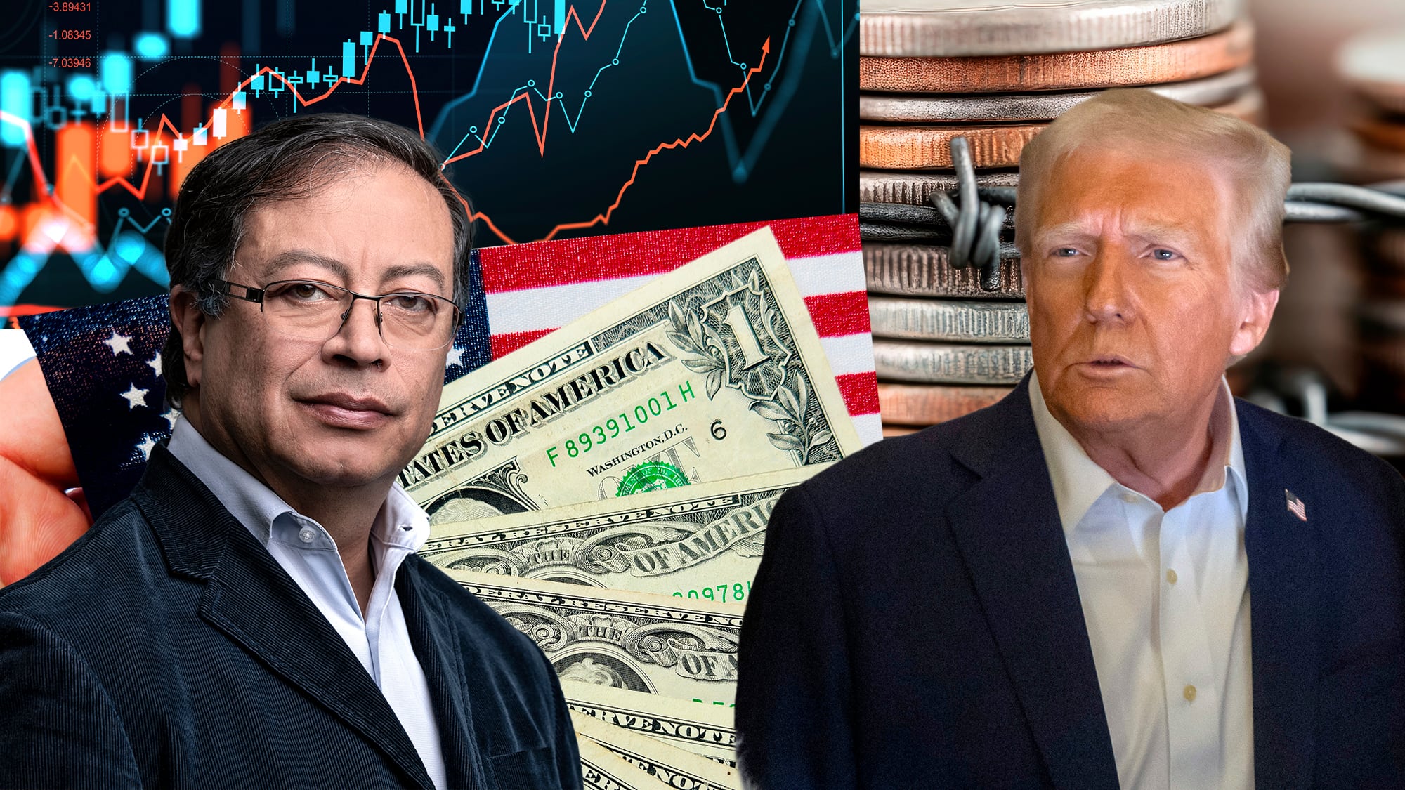 Gustavo Petro Donald Trump