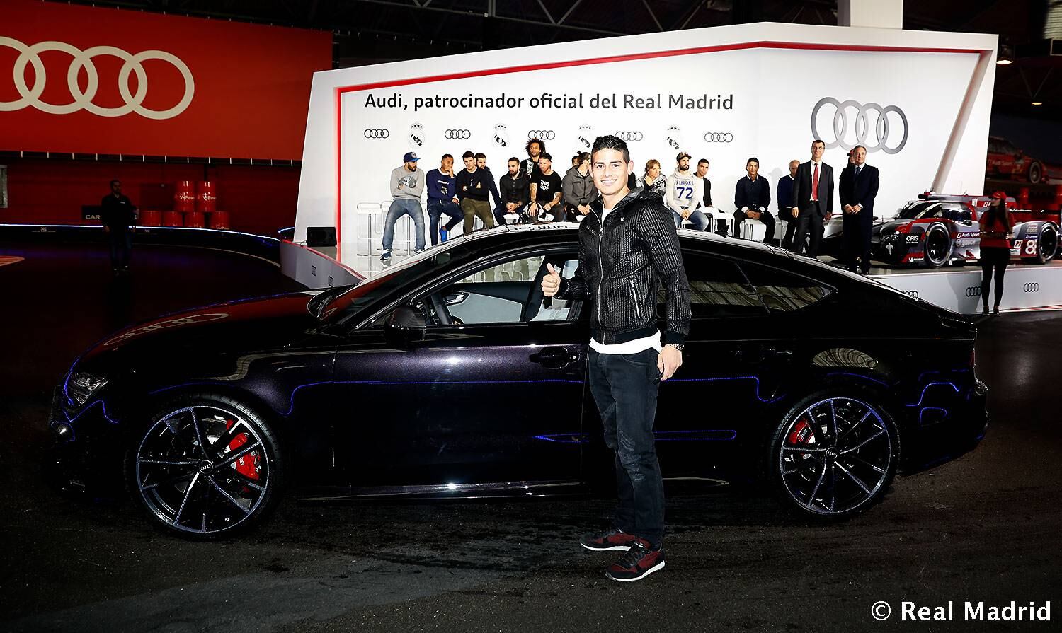 James Rodríguez. Foto: Real Madrid.