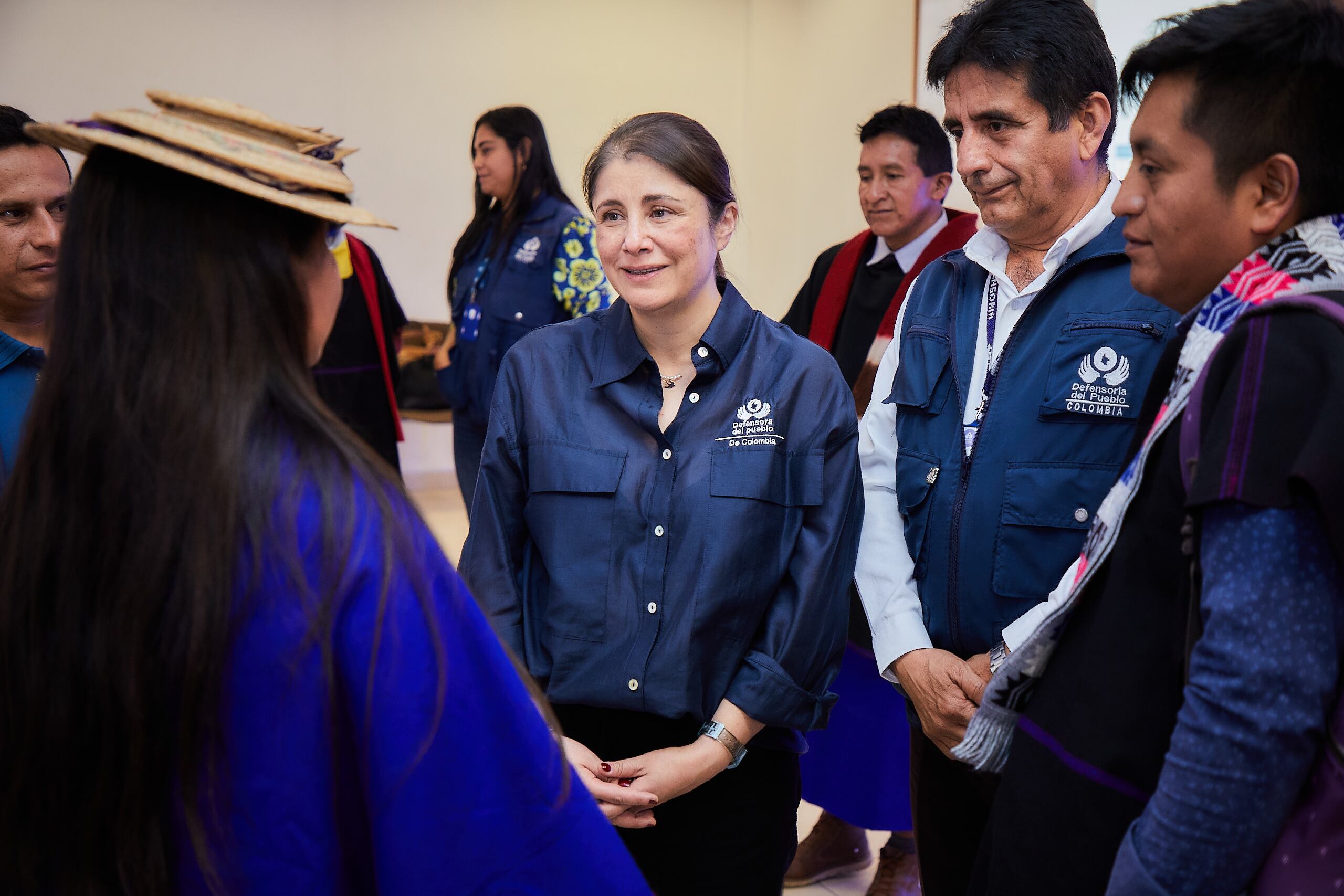 Iris Marín, defensora del Pueblo, habló sobre la situación humanitaria en el Cauca. Un informe del organismo de control demostró la vulnerabilidad de sus poblaciones.