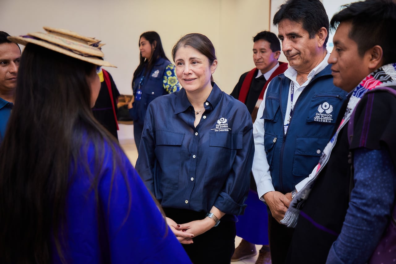 Iris Marín, defensora del Pueblo, habló sobre la situación humanitaria en el Cauca. Un informe del organismo de control demostró la vulnerabilidad de sus poblaciones.