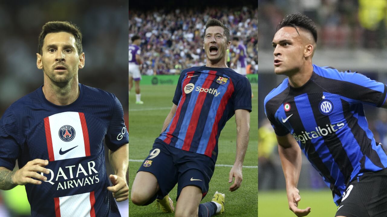 PSG, Barcelona, Inter. Foto: AP/Aurelien Morissard/Joan Monfort/Luca Bruno.