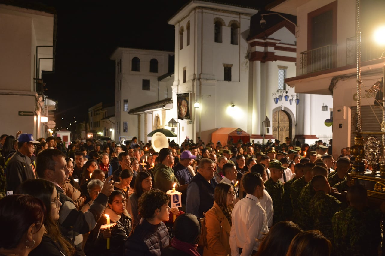 Con la procesión en honor a la Virgen de La Dolorosa, la capital caucana continúa con la programación de los desfiles sacros nocturnos dentro del marco religioso de la Semana Santa Popayán 2025.