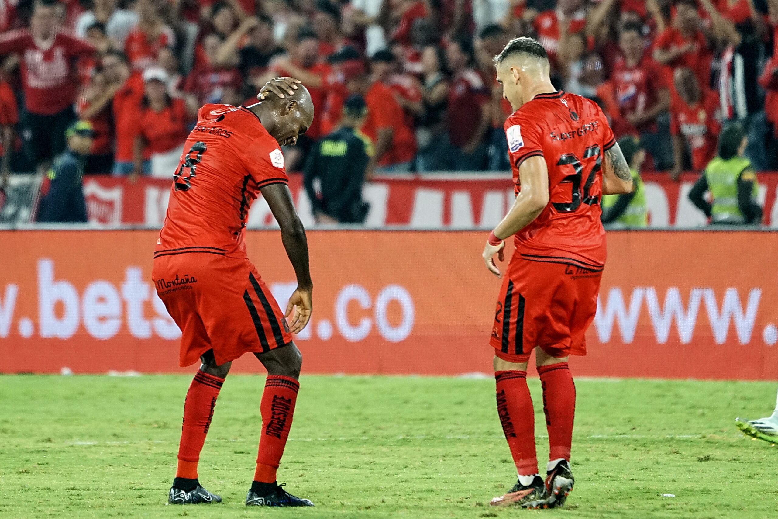 Imagen del partido entre América de Cali y Atlético Nacional por la fecha 14 del segundo semestre de la Liga colombiana 2023.