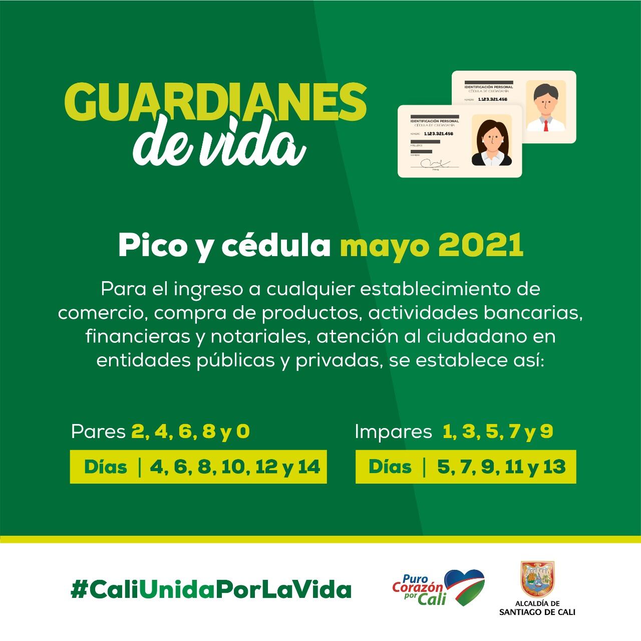 Pico y Cédula en Cali